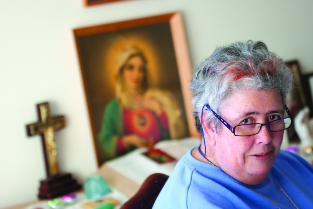 Consecrated Virgin, Maureen Togher says people who read erotic fantasy get far more than what they bargain for. PHOTO: Robert Hiini