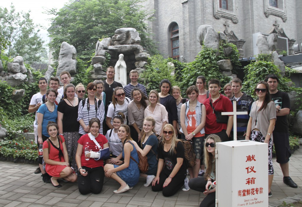 Year 11 and 12 students from Irene McCormack experiencing a wealth of culture and tradition firsthand during their school trip to China.