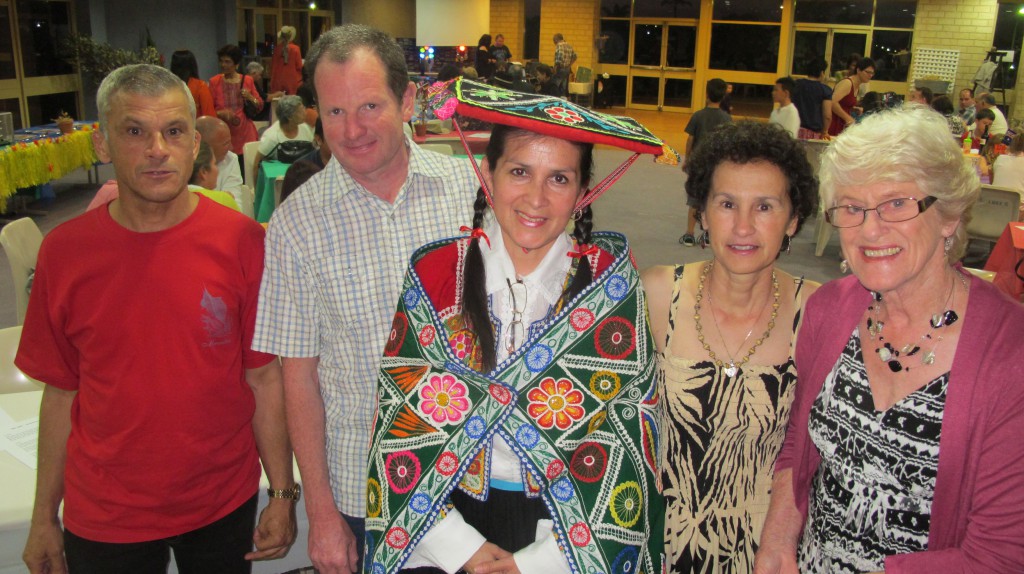 Parishioners of St Luke’s Woodvale celebrate their ethnic and cultural diversity at the ‘International Fun and Good Nite’, wearing the cultural dress of their lands of origin while celebrating life in Australia.