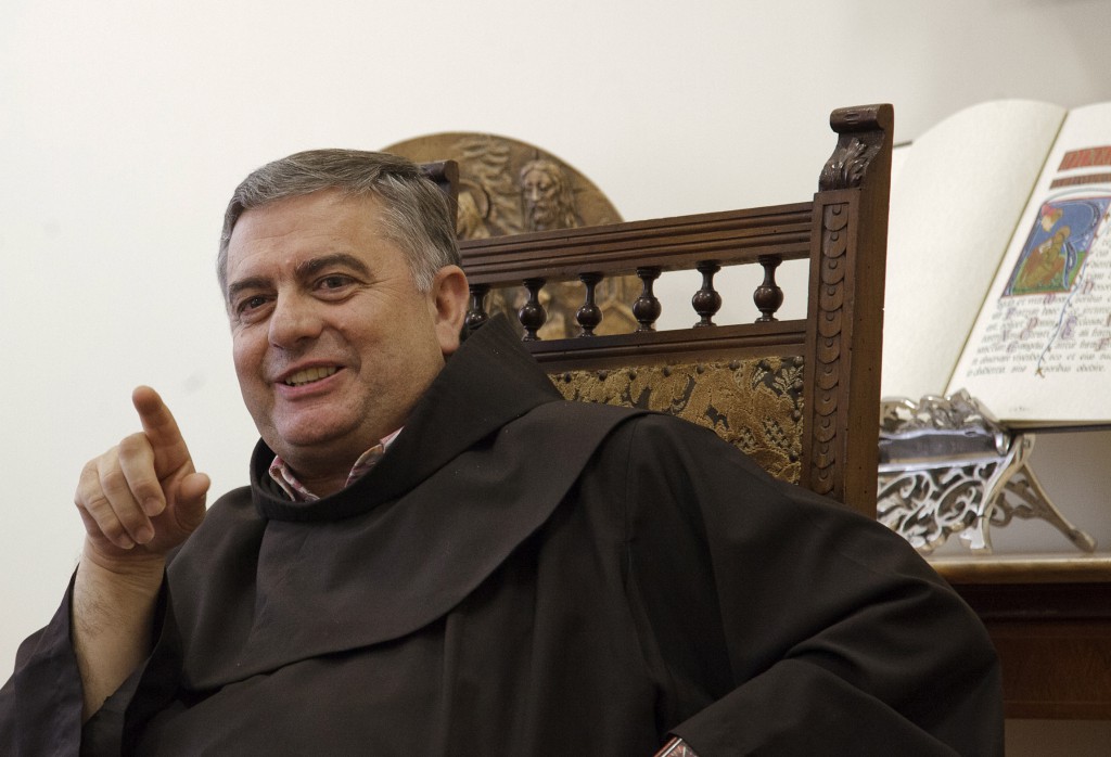 Franciscan Father Jose Rodriguez Carballo is pictured at the Franciscan general curia offices in Rome in 2010. The superior general of the Order of Friars Minor has been appointed by Pope Francis as secretary of the Vatican office that oversees the world's religious orders. It was the new pope's first curial appointment. PHOTO: CNS/Octavio Duran