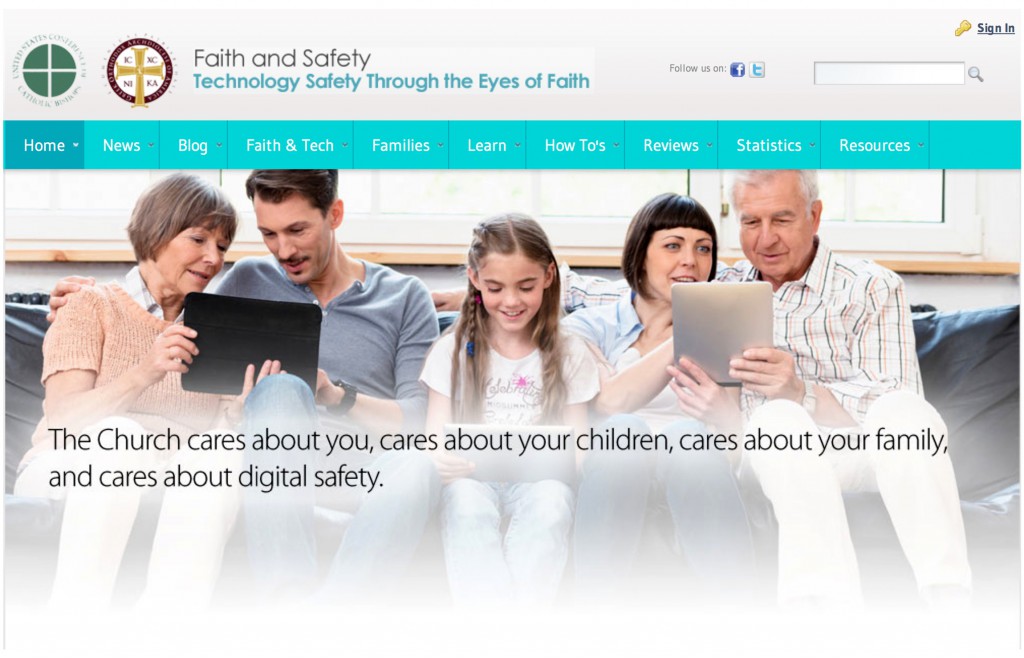 The Communications Department of the U.S. Conference of Catholic Bishops and the Greek Orthodox Archdiocese of America have launched www.faithandsafety.org, a resource for adults to help children safely navigate online. The website and complementary social media channels offer advice for safe use of the Internet, mobile devices and other technology, while emphasizing the positive use of technology to support faith.  PHOTO: CNS