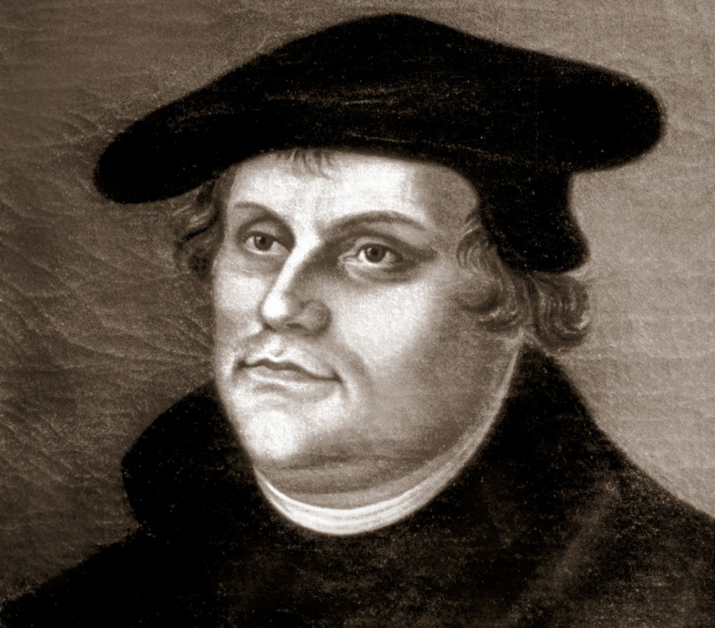 An image of Martin Luther is pictured in a church in Helsingor, Denmark. The start of the Protestant Reformation is recognized as Oct. 31, 1517, when Luther posted his 95 theses on the door of All Saints Church in Wittenberg, Germany. Lutheran churches commemorate that date each year as Reformation Day. PHOTO: CNS/Crosiers
