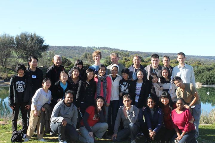 Participants at the young adults retreat called ‘Who Am I Really?’ sponsored by Catholic Faith Renewal (CFR).