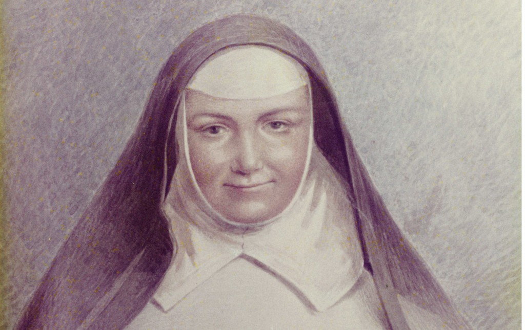 A portrait of Mother Ursula Frayne hanging in the Sisters of Mercy Nicholson Street Convent in Fitzroy, Victoria. Photo: courtesy of the institute of sisters of mercy of australia and papua new guinea.