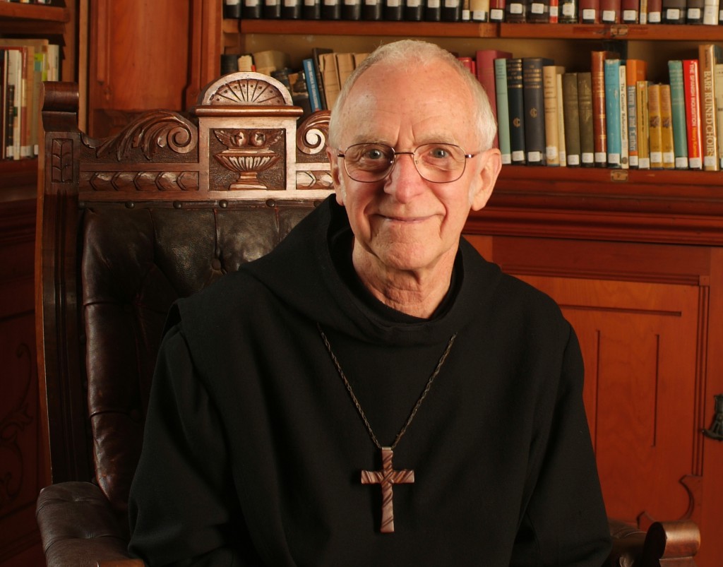 The scholarship was initiated in 2009 in memory of New Norcia’s former Abbot, Fr Placid Spearritt OSB, above,  with the hope that it would bring a scholar to New Norcia each year to work in their Archives.