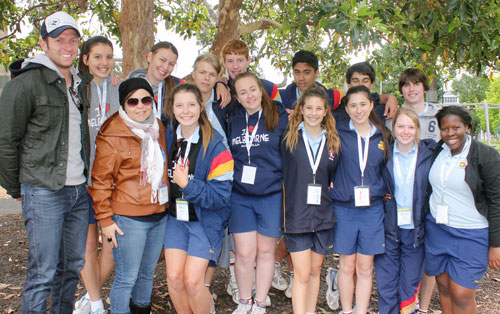 Thirteen students from Kolbe Catholic College attended the Australian Catholic Youth Festival earlier this month, joining thousands of young Catholics from around Australia for the inaugural event.  The students formed new friendships and many happy memories from the trip.