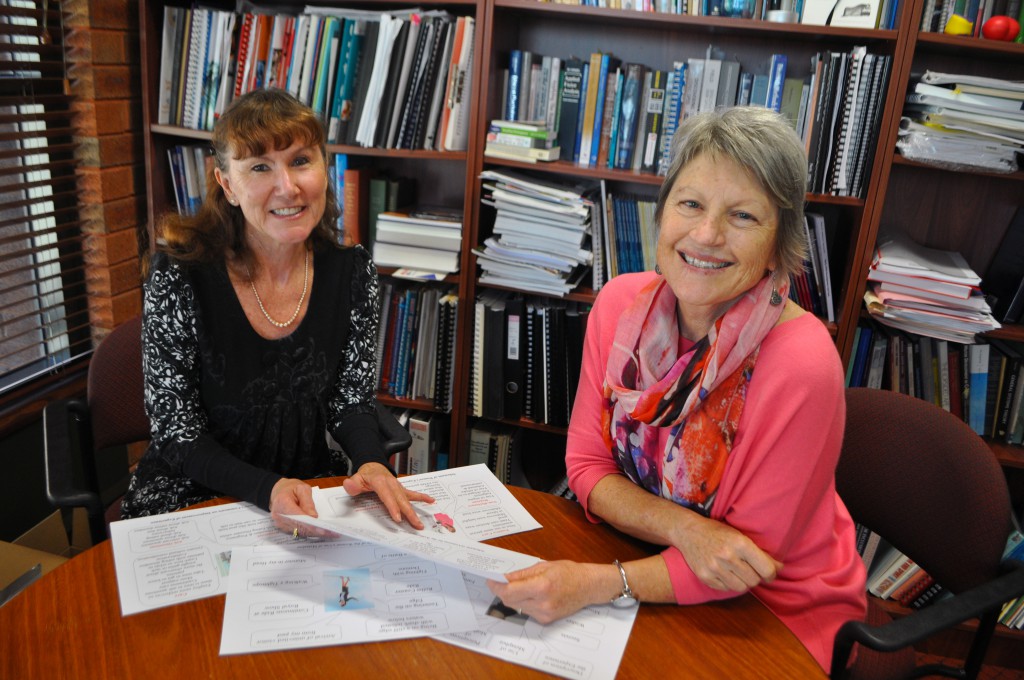 Terri Burton, left, hopes her research will improve maternal care for expectant mothers.