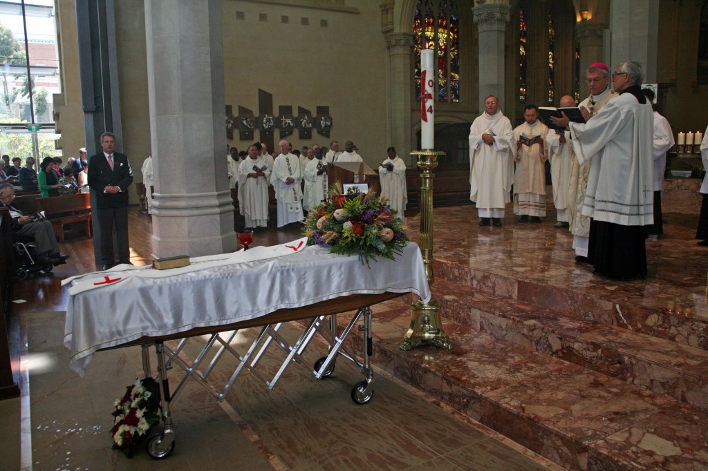 An atmosphere of dignified solemnity filled St Mary’s Cathedral this week as hundreds attended the Requiem Mass for Fr Pat Cunningham - a priest who played a significant role in the history of the Perth Archdiocese.