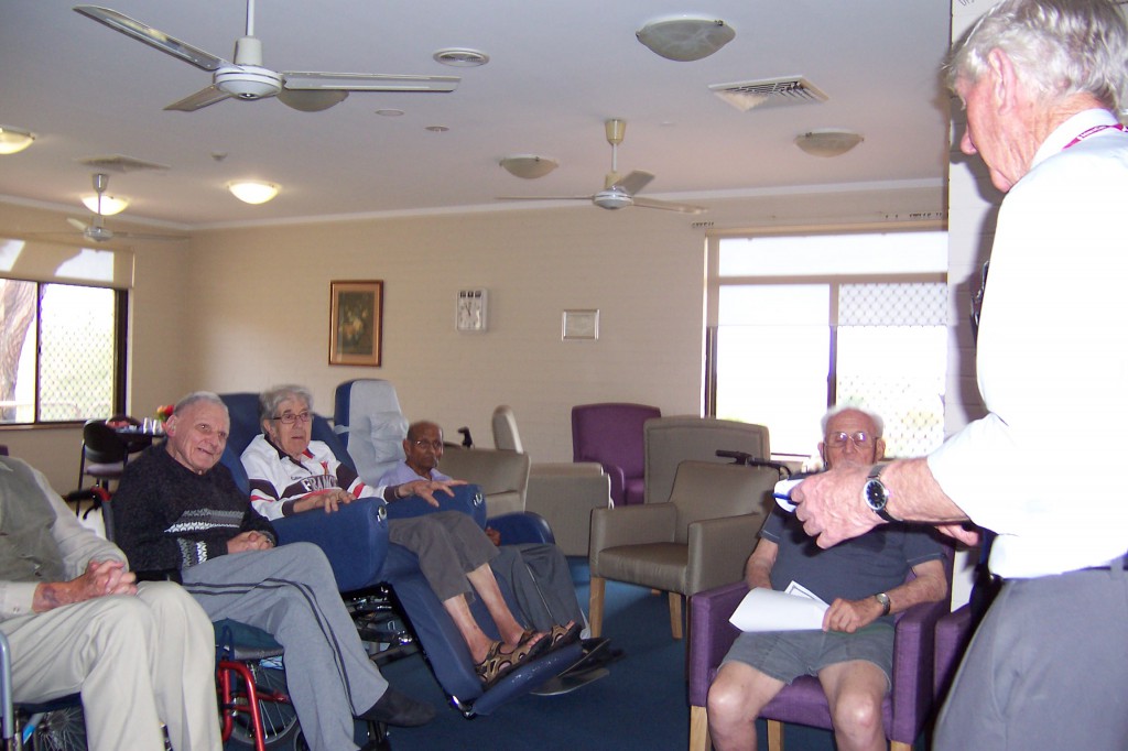 The changing demographics in residential aged care at MercyCare in Wembley have prompted staff to establish a new men’s group in which male residents get together to battle the solitude which can accompany old age.  