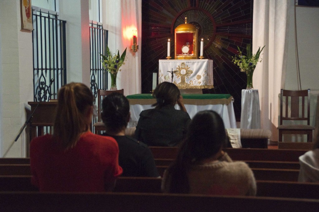 Twelve parishes from the Perth Archdiocese have just completed their leg of a 100-day, round-the-clock Eucharistic Adoration vigil. PHOTO: Supplied