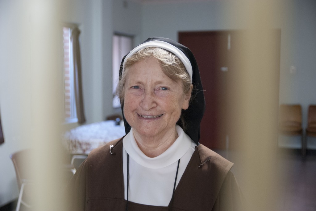 Perth Carmelite, Sr Margaret Mary, provided an insight into contemplative life in this year dedicated to consecrated life. PHOTO: Marco Ceccarelli
