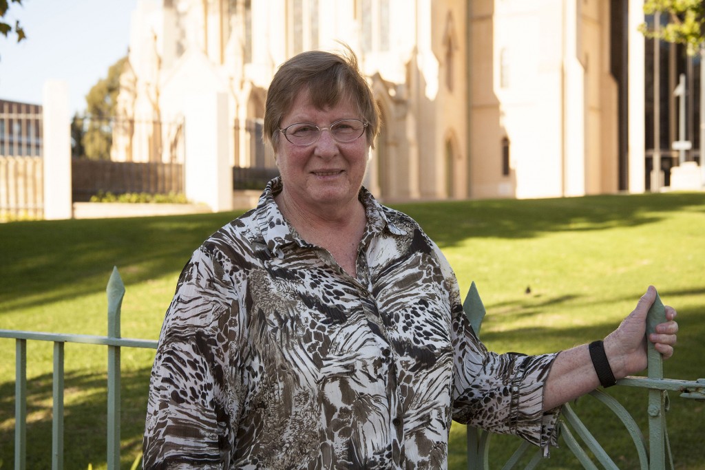 Working towards the elimination of human trafficking: Sr Lucy van Kessel has been Coordinator of Australian Catholic Religious Against Trafficking in Humans (ACRATH) in WA for the past six years. PHOTO: Jamie O’Brien