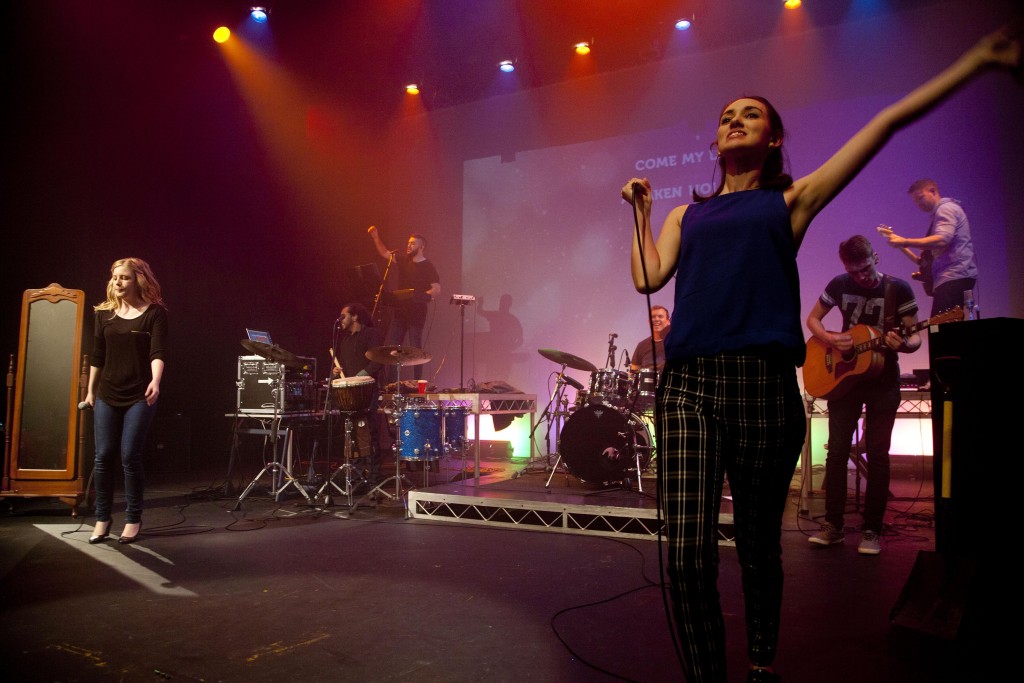 Last week Friday June 19, groups and individuals from across Perth gathered at the Prendiville Catholic College Performing Arts Centre for a night that included everything from explosive music to quiet prayer. PHOTO: Supplied