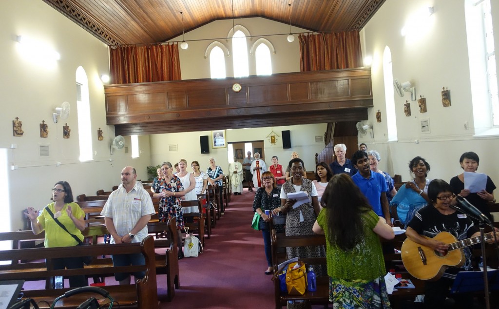 The Emmanuel Centre has this year celebrated Mental Health Week with a day of Reflection and Mass on Saturday, 10 October at St Francis Xavier Church in Windsor St, East Perth. PHOTO: Supplied