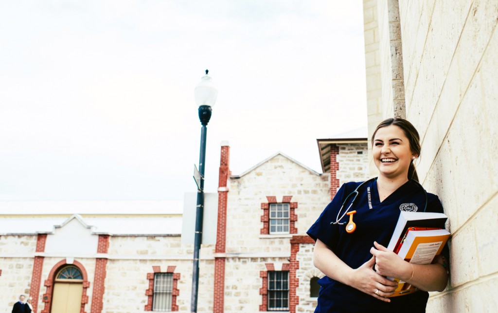 Presbyterian Ladies’ College graduate, Jessica Murray, is currently studying a Bachelor of Nursing at Notre Dame. PHOTO: Supplied