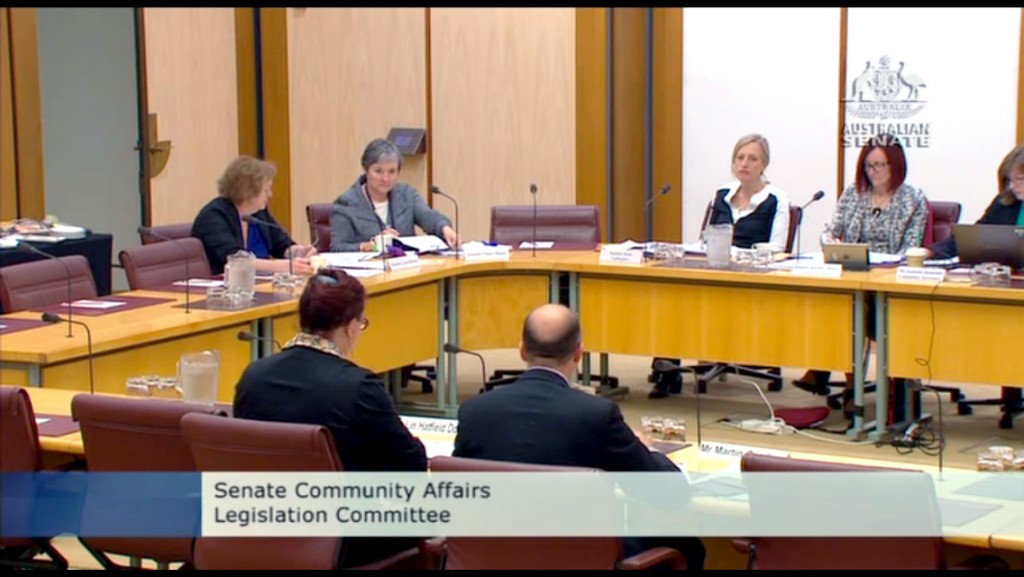 Chairman of the Australian Catholic Council for Employment Relations, Brian Lawrence, has this month spoken to the Senate Community Affairs Committee hearing into the Social Services legislation Amendment. Mr Lawrence was speaking about the Family Payments Structural reform and participation Measures Bill 2015. Photo: Supplied.
