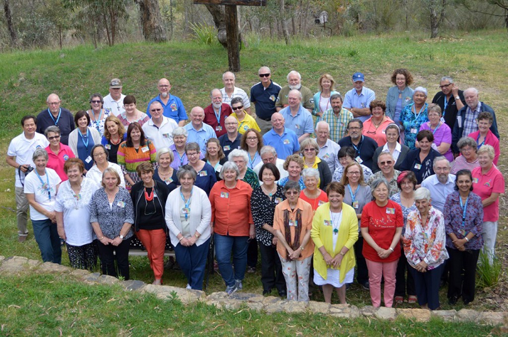 Participants of the Cursillo National Encounter gathered together in Canberra from 16–18 October. Photo: Supplied