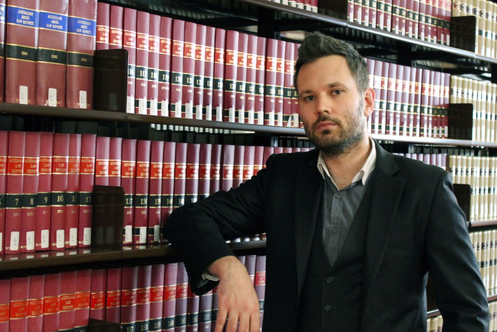 Tomas Fitzgerald’s research examines the implementation of a day fine system as a potential strategy to reduce the number of people imprisoned for the non-payment of fines in WA. Photo: Supplied