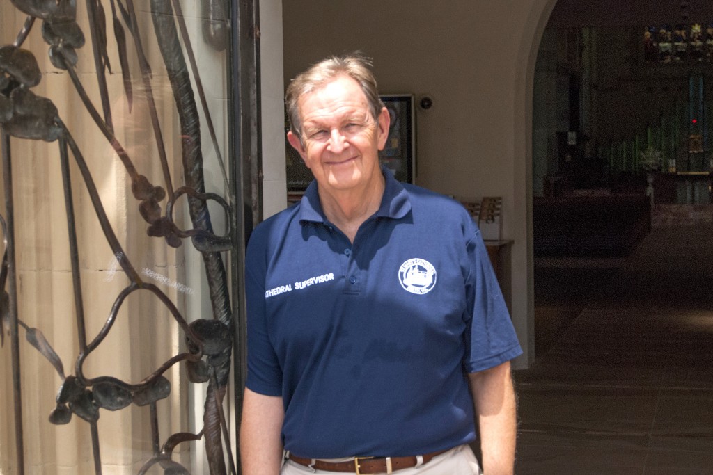 Tony is the Cathedral Supervisor of St Mary’s Catholic Cathedral in Perth. Most of his working hours are spent within the majestic confines of the city’s largest place of worship. Photo: Supplied