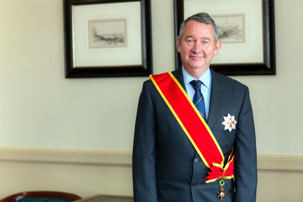 Australian Catholic University (ACU) Vice-Chancellor Professor Greg Craven was appointed to the Pontifical Equestrian Order of St Gregory the Great for services to the Catholic Church in Australia. Photo: Supplied