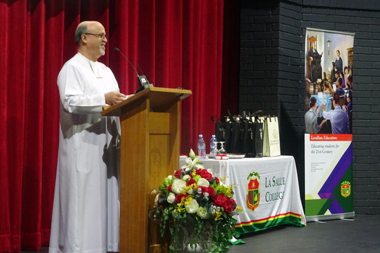 The Superior General of the De La Salle Brothers, Robert Schieler last week delivered an powerful address to a major educational conference in Perth, reflecting upon the changing nature of religious education in a multicultural and multifaith society. Photo: Supplied.