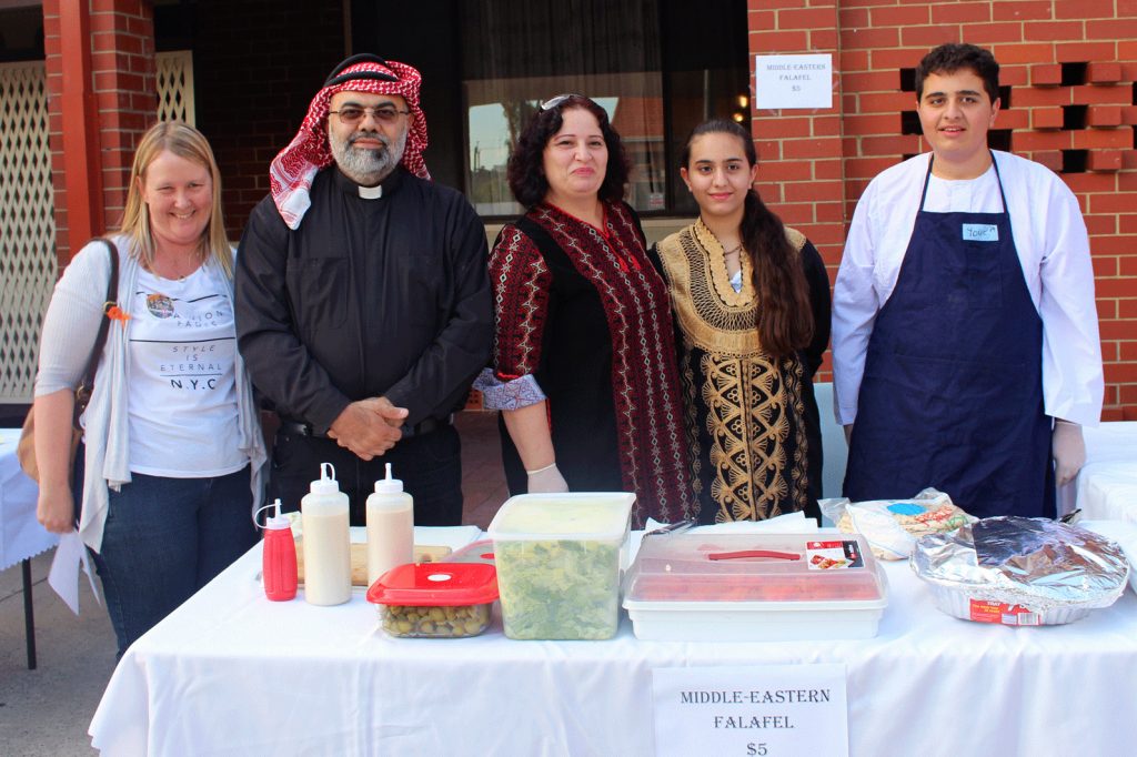 Multicultural cuisine was one of the features of the Harmony Week Twilight Evening, which was recently held at Aranmore Catholic College. Photo: Supplied