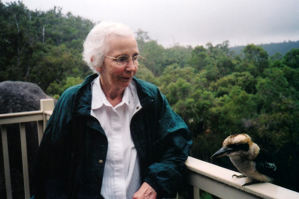 Sr Bernadine had a strong love for nature or, as she called it, Mother Earth. Photo: Supplied