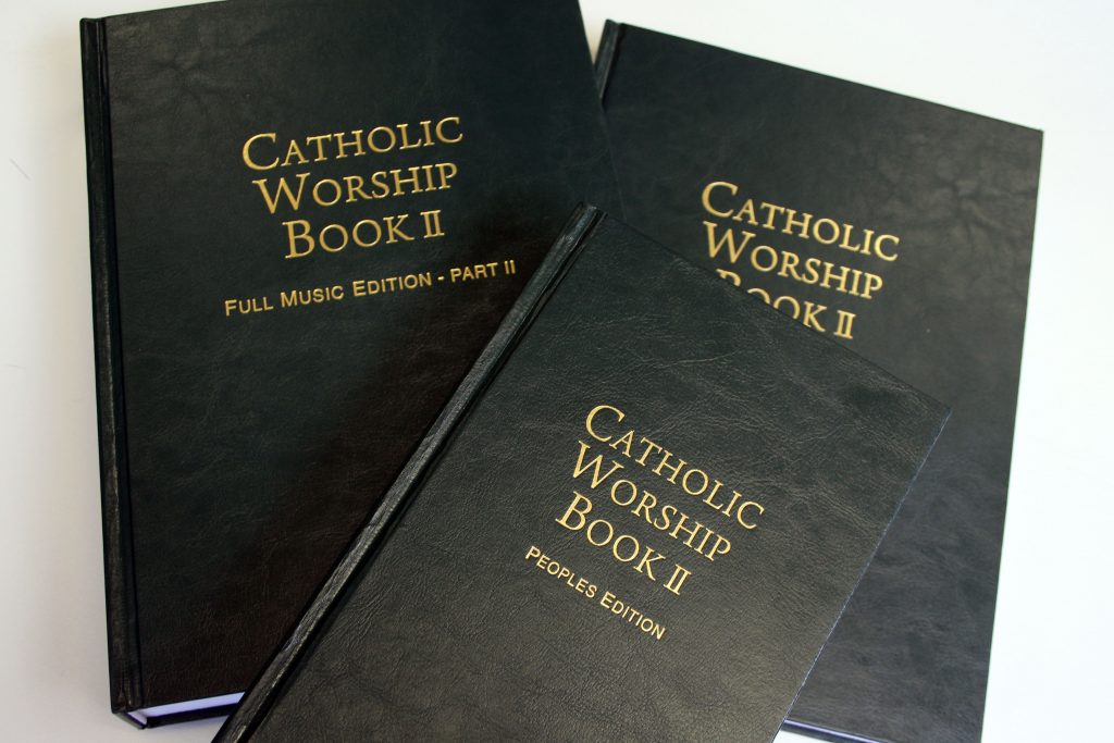 The New Catholic Worship Book was launched in Melbourne by Archbishop Denis Hart, Bishop Pat O’Regan and Bishop Peter Elliott on Friday, 8 April. Photo: Casamentos, Melbourne