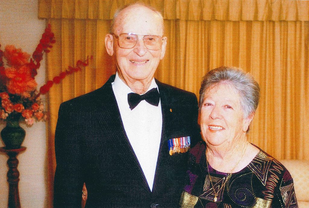 Tom Fisher, pictured with wife, Shirley, passed away on 4 June after a life dedicated to serving his family, his community and his country. Photo: Supplied
