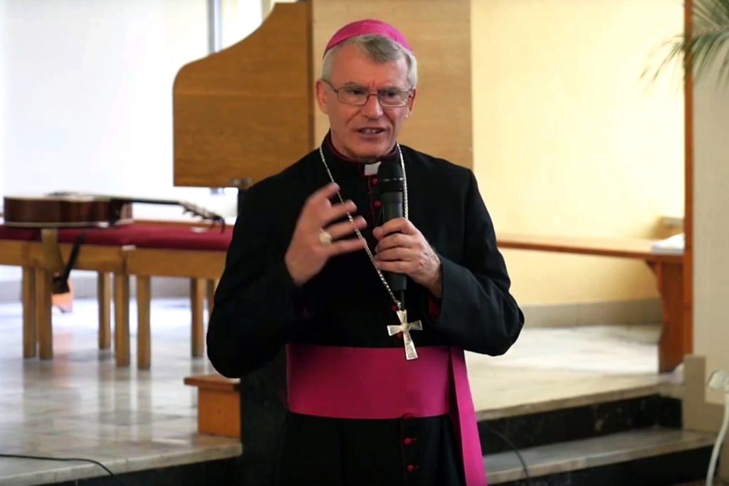 Archbishop Timothy Costelloe delivered a thought provoking Catechesis on the theme of ‘Let yourself be touched by mercy’ at this year’s World Youth Day in Krakow, Poland. Image: Sourced