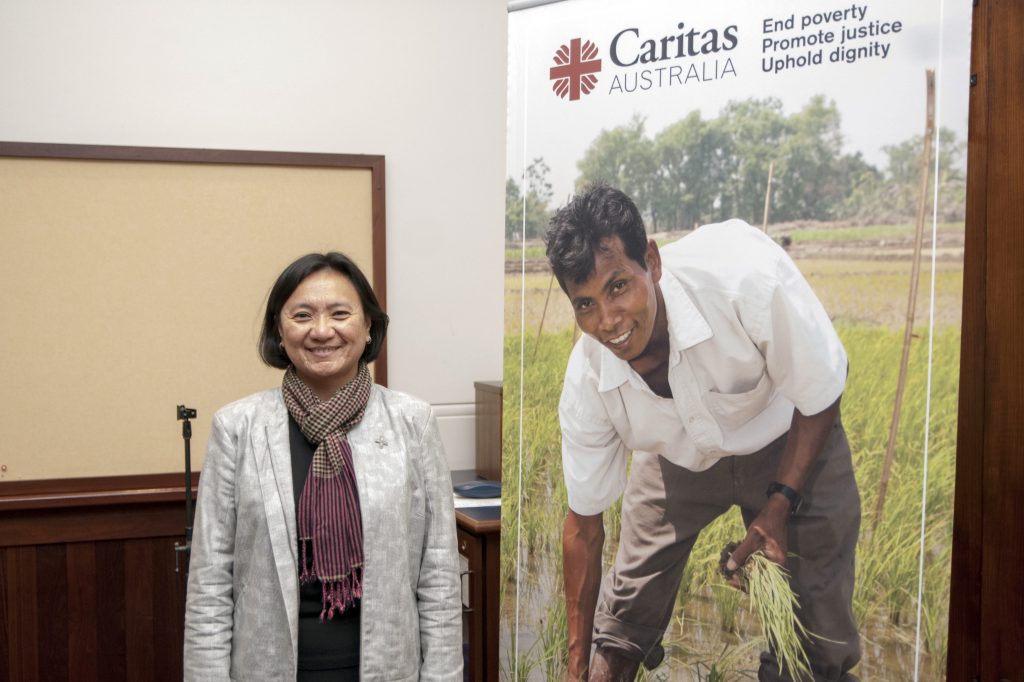 Diocesan Co-ordinator for Caritas Australia, Sister Janet Palafox, is leaving her role on October 7 to join the Loreto Sisters’ ministry in Peru. Photo: Marco Ceccarelli