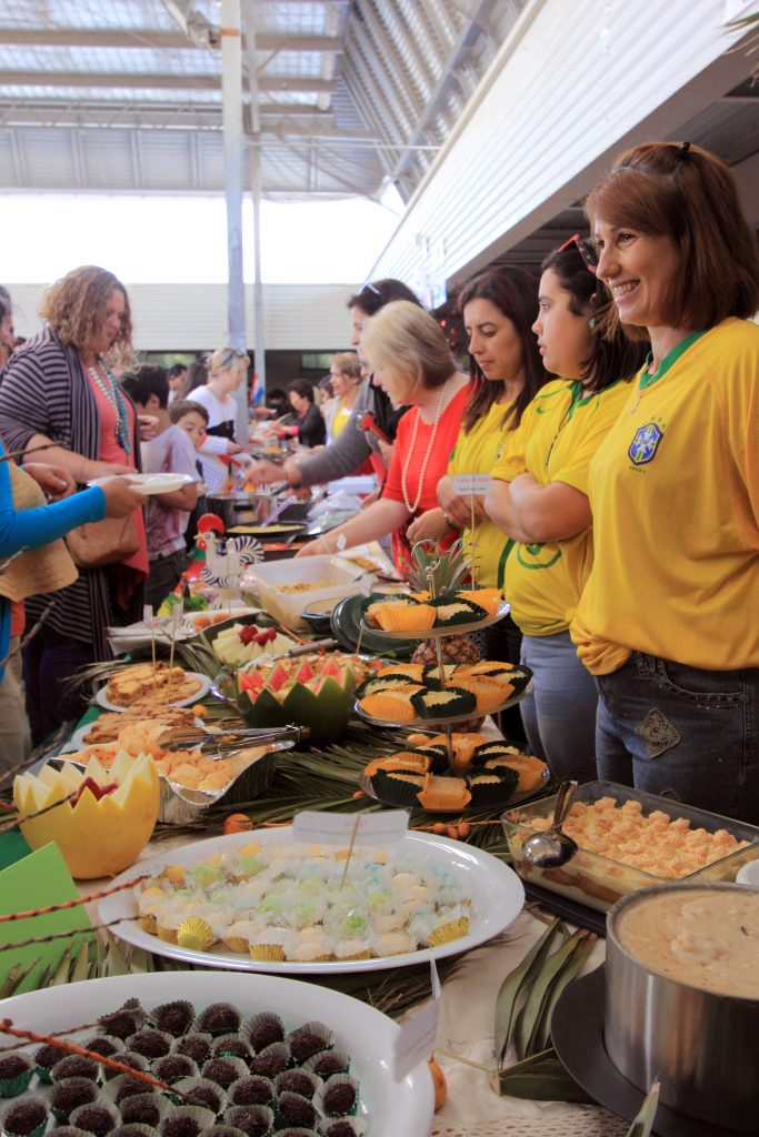 Brazilian cuisine was one of several included in an International Food Festival hosted by Rockingham’s Our Lady of Lourdes Parish and Star of the Sea Catholic Primary School in October. Photo: Supplied