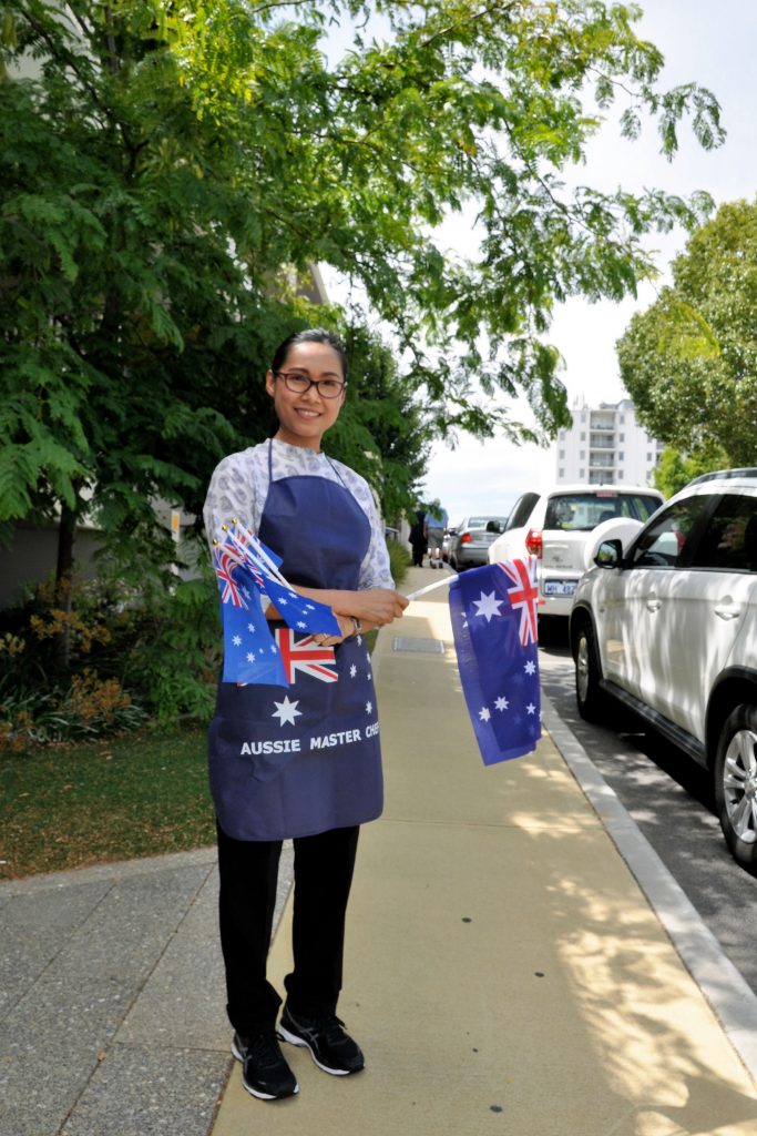 One of Mercy Place Mont Clare’s much-loved Care Companions has affirmed her love and loyalty to Australia last week when she celebrated her first Australia Day as an official Australian citizen. Photo: Supplied