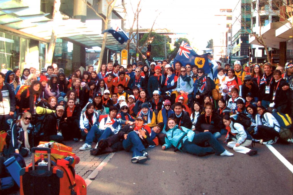 Western Australians at World Youth Day in Sydney. Photo: Supplied