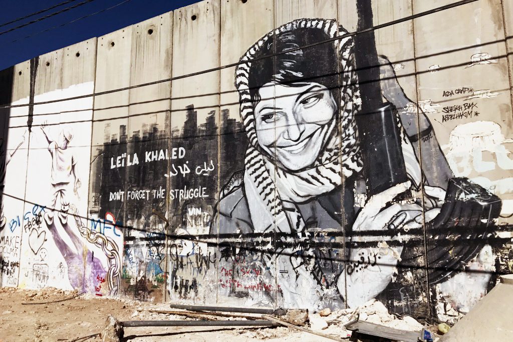 The Wall that divides the West Bank and Jerusalem. Photo: Gemma Thomson.