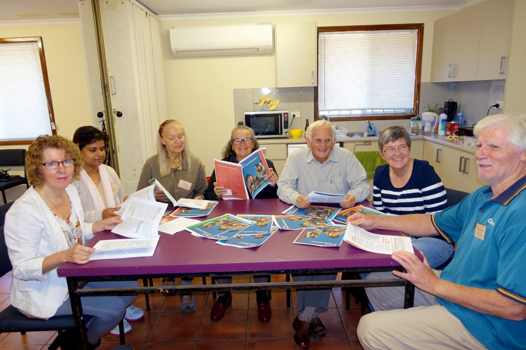 Parishioners taking part in the Mental Health First Aid course at the Emmanuel Centre have had great success since it commenced in 2013. Photo Supplied. 