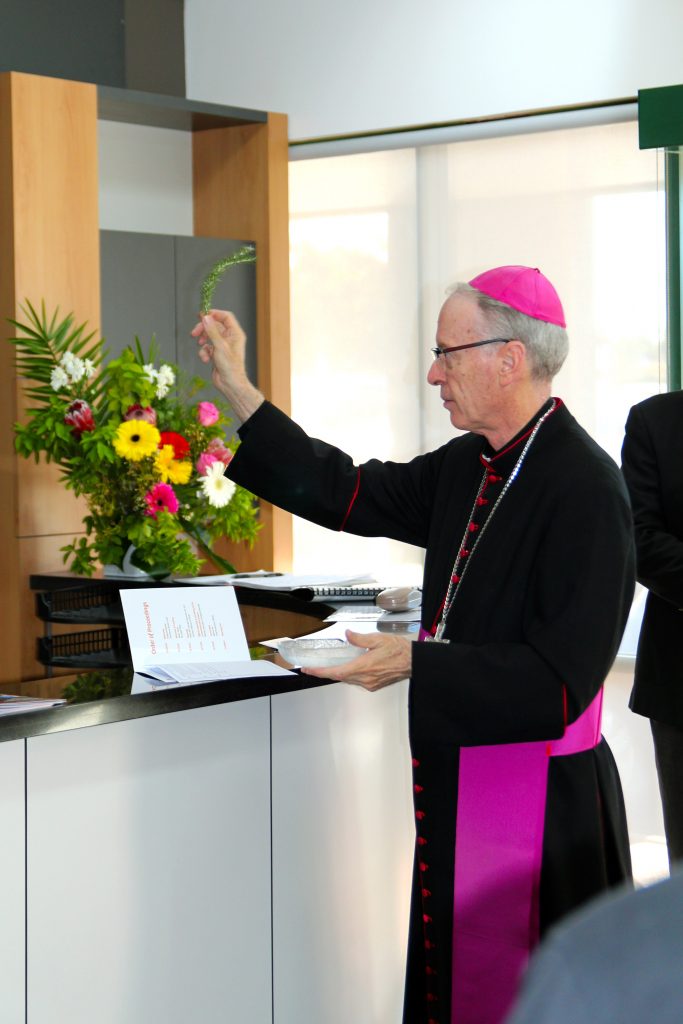 Bishop Don Sproxton has last week praised the blessing and opening of the new Identitywa office in Balcatta as an opportunity to “praise God our creator, who gives us courage and strength.” Photo: Supplied.