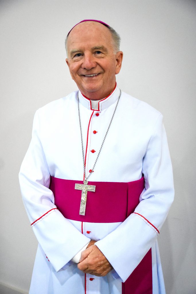 Internationally respected canon law expert, the Bishop of Toowoomba, Most Reverend Robert McGuckin says he is looking forward to working more closely with BBI – The Australian Institute of Theological Education as a newly-appointed Director. Photo: Supplied.