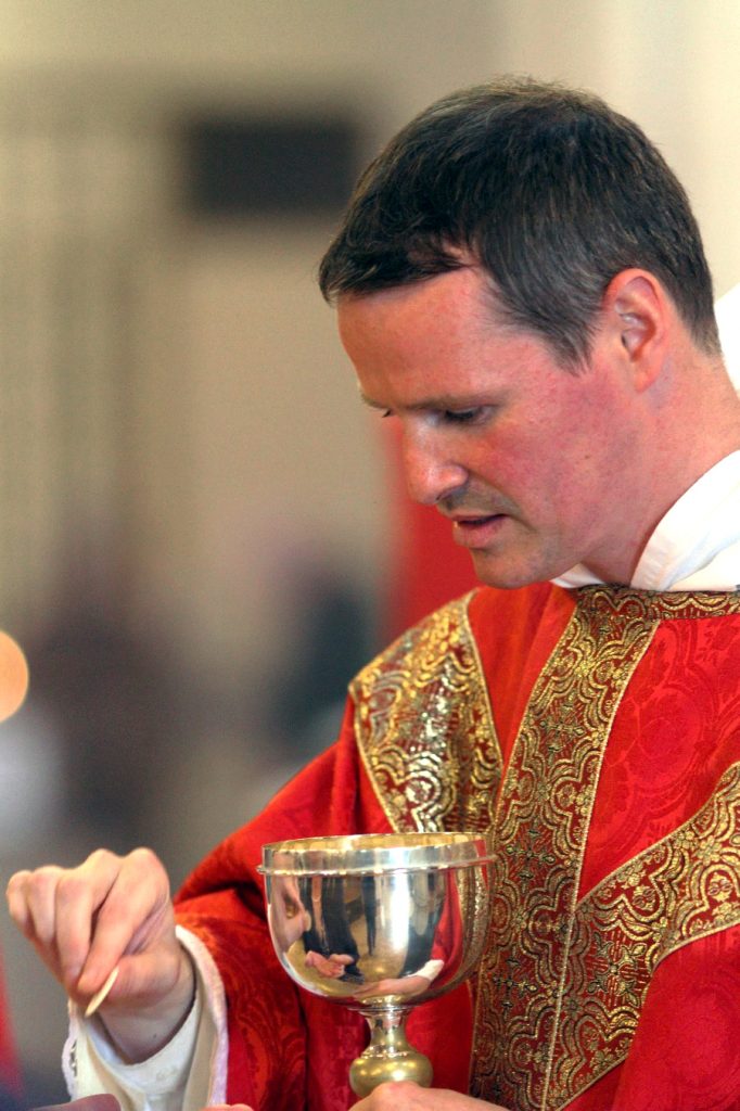 Former Irish soccer pro Philip Mulryne was last weekend ordained a priest of the Order of Preachers, or Dominicans. Photos: Irish Province of the Dominican Order/www.dominicans.ie