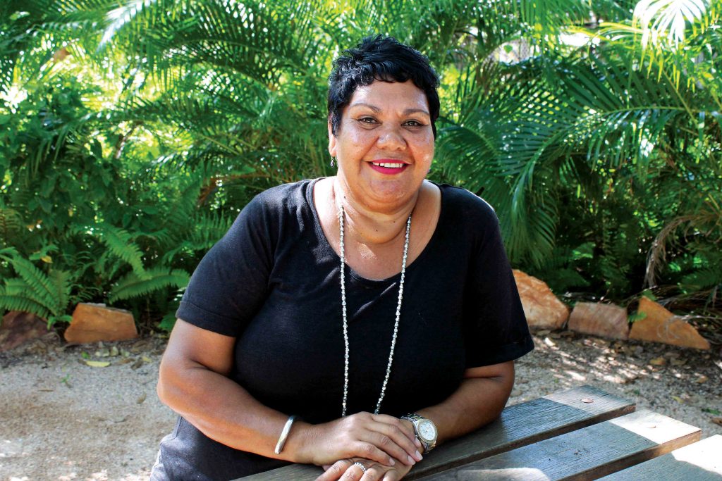 Generations of family stories have provided the University of Notre Dame Australia (UNDA) PhD candidate June Oscar with the inspiration to play a key part in improving the lives of people living in Aboriginal communities. Photo: Supplied. 