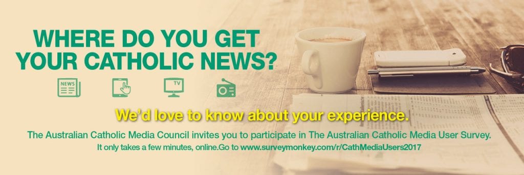Time is running out for you to take part in the first ever Australian Catholic Media User Survey. Photo: Supplied.