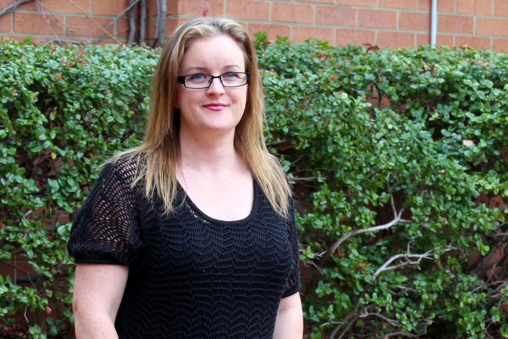 Research conducted by Tegan Grace (pictured) and Professor Beth Hands can lead to the development of programs to support pregnant mothers through any challenges they may experience. Photo: Supplied