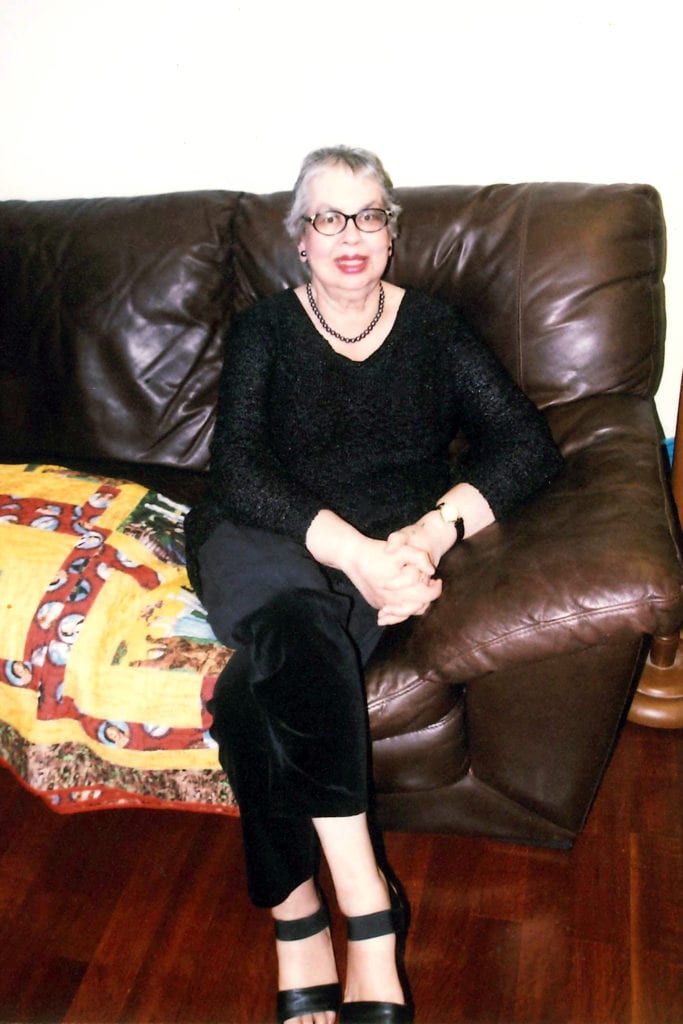 Bentley Catholic and former Record journalist Glynnis Grainger, pictured in 2017. Photo: Courtesy of George Grainger.