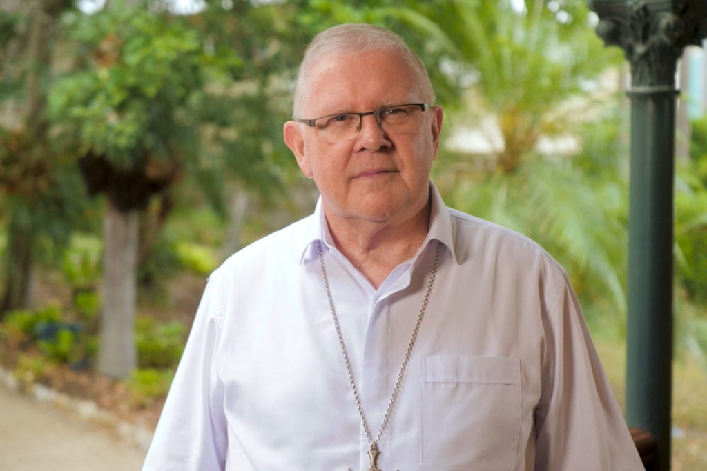 Archbishop of Brisbane Mark Coleridge, President of the Australian Catholic Bishops Conference. Photo: Sourced.
