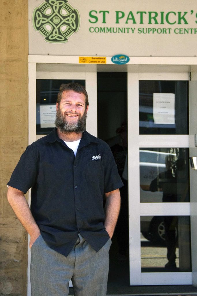 Malcolm sharing his experience on homelessness. Photo: Theresia Titus.