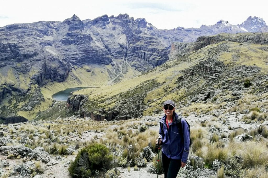 Making memorable experiences on her journey, Laura Saldanha enjoyed hiking through the local forests in Kenya. Photo: Supplied.