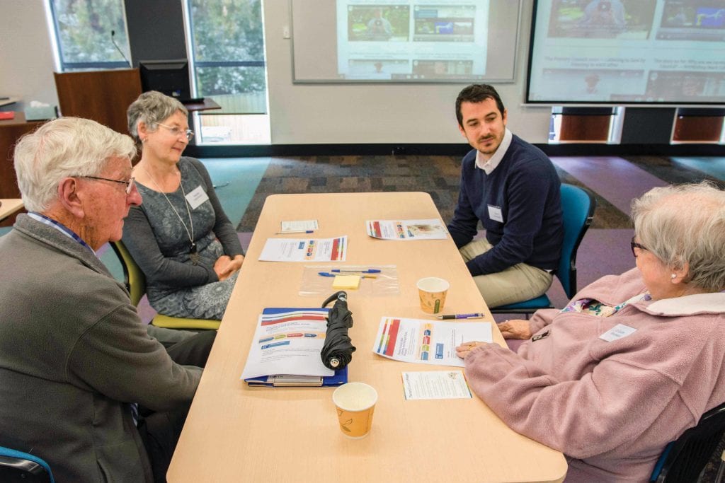 One of the reasons why we have all been invited into opening listening and dialogue sessions is to hear what the other is saying and to speak boldly. As we do this, we are guided by the question “What do you think God is asking of us in Australia at this time?” Photo: Matthew Lau.