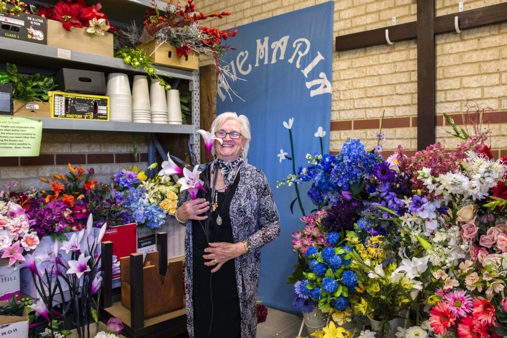 Elizabeth Merrifield at her beloved Ocean Reef Parish. Photo: Matthew Lau.