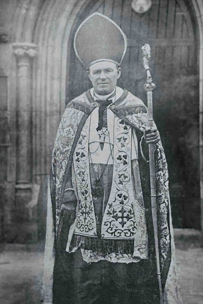 Perth Emeritus Bishop Matthew Gibney had to be represented by a priest at the 1905 Plenary Council, as Bishop Gibney had been hospitalised in Sydney after falling ill during the sea-journey. Photo: Archdiocese of Perth.