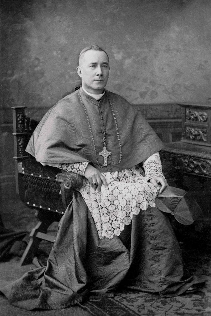 A statue of Cardinal Patrick Moran. Photo: Adobe.